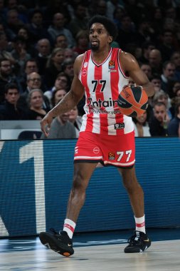 25 Ocak 2024 tarihinde İspanya 'nın başkenti Madrid' de oynanan ve Real Madrid ile Olympiacos Pire arasında oynanan Türk Havayolları EuroLeague karşılaşmasında Olympiacos Pire 'den Mckissiç Shaquielle.