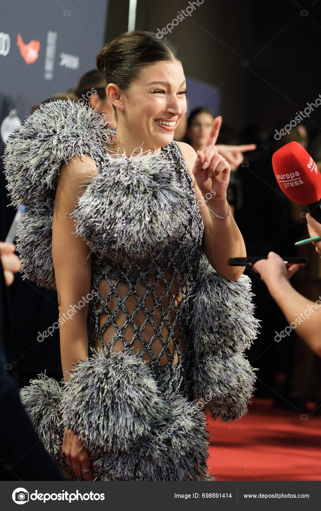 Ursula Corbero Feroz Awards 2024 Palacio Vistalegre Arena January 2024 ...