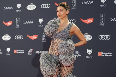 Ursula Corbero Feroz Ödülleri sırasında 2024 Palacio Vistalegre Arena 'da 26 Ocak 2024 tarihinde İspanya' nın Madrid kentinde.