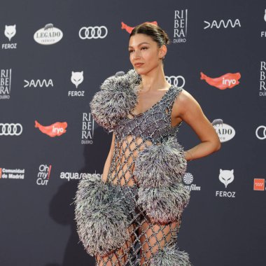 Ursula Corbero Feroz Ödülleri sırasında 2024 Palacio Vistalegre Arena 'da 26 Ocak 2024 tarihinde İspanya' nın Madrid kentinde.