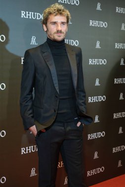 Antoine Griezmann 29 Ocak 2024 'te Madrid, İspanya' daki Rhudo Restoranı 'ndaki 