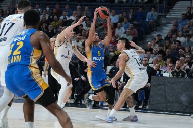Maccabi Tel Aviv takımından Baldwin Wade, Real Madrid ile Maccabi Tel Aviv arasında oynanan EuroLeague maçı sırasında 30 Ocak 2024 tarihinde İspanya 'nın başkenti Madrid' de oynanmıştır..
