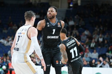 LDLC 'den Thomas DeShaun Asvel Villeurbanne, Real Madrid ile LDLC Asvel arasında oynanan Türk Hava Yolları EuroLeague maçı sırasında 1 Şubat 2024 tarihinde İspanya' nın başkenti Madrid 'de oynanmıştır.. 