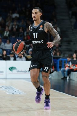 LDLC 'den Jackson Edwin Asvel Villeurbanne, Real Madrid ile LDLC Asvel arasında oynanan Türk Hava Yolları EuroLeague maçı sırasında 01 Şubat 2024 tarihinde İspanya' nın başkenti Madrid 'de oynanmıştır.. 