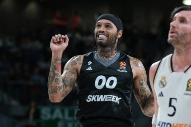 LDLC 'den Scott Mike Asvel Villeurbanne, Real Madrid ile LDLC Asvel arasında oynanan Türk Hava Yolları EuroLeague maçı sırasında 01 Şubat 2024' te İspanya 'nın başkenti Madrid' de oynanmıştır.. 