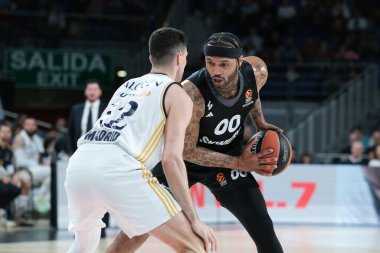 LDLC 'den Scott Mike Asvel Villeurbanne, Real Madrid ile LDLC Asvel arasında oynanan Türk Hava Yolları EuroLeague maçı sırasında 01 Şubat 2024' te İspanya 'nın başkenti Madrid' de oynanmıştır.. 