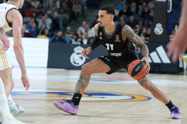 LDLC 'den Jackson Edwin Asvel Villeurbanne, Real Madrid ile LDLC Asvel arasında oynanan Türk Hava Yolları EuroLeague maçı sırasında 01 Şubat 2024 tarihinde İspanya' nın başkenti Madrid 'de oynanmıştır.. 