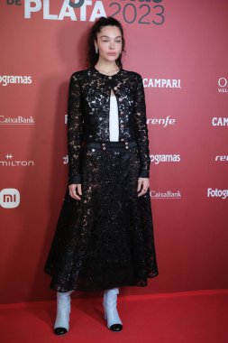 Ana Rujas, İspanya 'nın Madrid şehrinde 26 Şubat 2024 tarihinde düzenlenen 