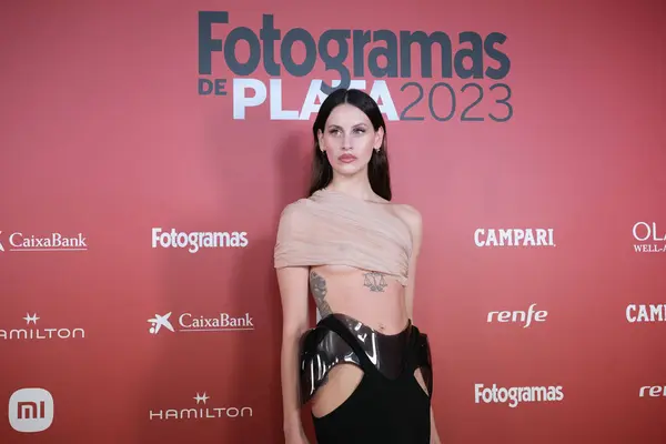 米莉娜 斯密特参加了2024年2月26日在西班牙马德里举行的 Fotogramas Plata — 图库照片