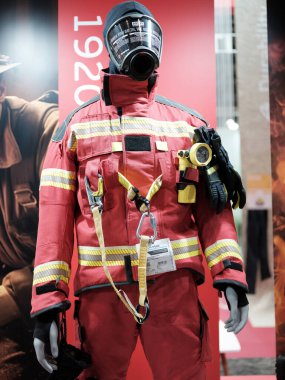 SICUR 2024 Uluslararası Güvenlik Gösterisi Madrid 'deki IFEMA' da (İspanya) görülmektedir. 28 Şubat 2024 İspanya