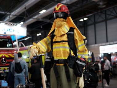 SICUR 2024 Uluslararası Güvenlik Gösterisi Madrid 'deki IFEMA' da (İspanya) görülmektedir. 28 Şubat 2024 İspanya