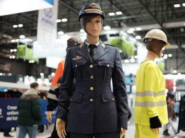 SICUR 2024 Uluslararası Güvenlik Gösterisi Madrid 'deki IFEMA' da (İspanya) görülmektedir. 28 Şubat 2024 İspanya