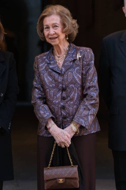 Kraliçe Sofya, İspanya 'nın Madrid şehrinde bulunan Real Academia de Bellas Artes' te 2024 Callia Vakfı 'nın 
