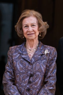 Kraliçe Sofya, İspanya 'nın Madrid şehrinde bulunan Real Academia de Bellas Artes' te 2024 Callia Vakfı 'nın 