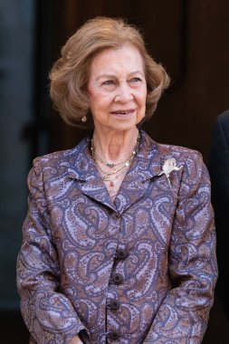 Kraliçe Sofya, İspanya 'nın Madrid şehrinde bulunan Real Academia de Bellas Artes' te 2024 Callia Vakfı 'nın 