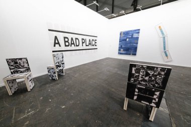  İspanya 'nın Madrid kentindeki 43. ARCO Uluslararası Çağdaş Sanat Fuarı' nı ziyaret edin. Fuarda 36 farklı ülkeden toplam 205 galeri yer aldı.. 