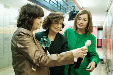 Francina Armengol, 8 Mart 2024 tarihinde Madrid 'deki Cervantes Enstitüsü' nde düzenlenen Uluslararası Kadınlar Günü kutlamalarına katıldı.