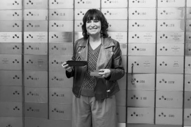 Rosa Montero, Madrid 'deki Cervantes Enstitüsü' nde 8 Mart 2024 'te düzenlenen Uluslararası Kadınlar Günü kutlamalarına katıldı.