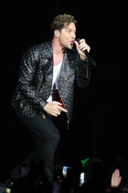 David Bisbal, İspanya 'nın Madrid şehrinde 09 Mart 2024 tarihinde WiZink Center' da Cadena 100 