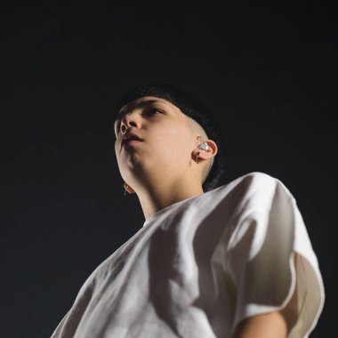 Arjantinli şarkıcı Camilo Joaqun Villarruel, bilinen adıyla Milo J, 15 Mart 2024 'te Madrid' deki VistaAlegre 'de konser verdi.