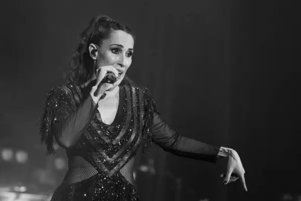 Singer Malu Performs Concert Circo Price March 2024 Madrid Spain — Stock Photo, Image