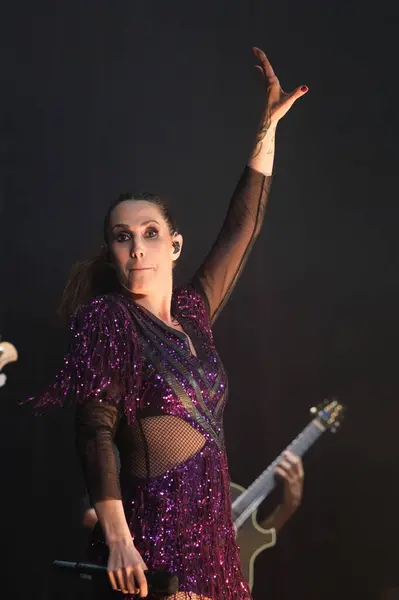 Singer Malu Performs Concert Circo Price March 2024 Madrid Spain — Stock Photo, Image