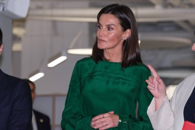  İspanya Kraliçesi Letizia, 21 Mart 2024 tarihinde Madrid İspanya 'da Espacio por Talento Digital, Fundacin' deki Erişilebilir Teknolojiler için DISCAPNET Ödüllerine katılmıştır.