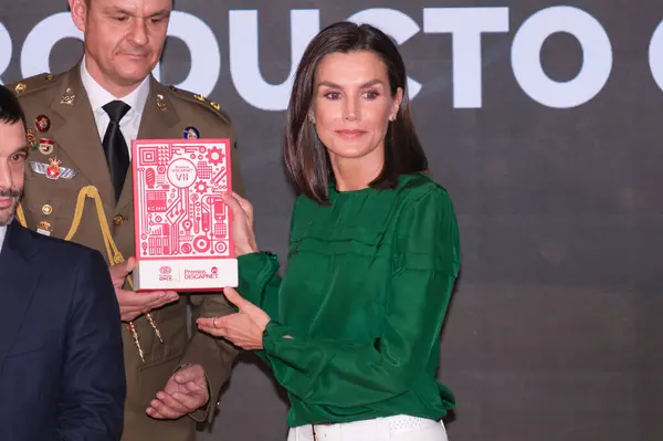 Koningin Letizia Van Spanje Neemt Deel Aan Discapnet Awards Voor — Stockfoto
