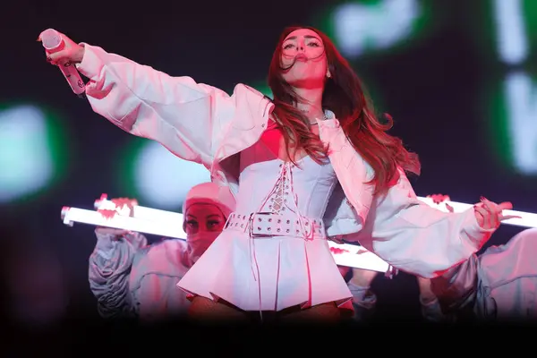 歌手妮可妮可在马德里魔法中心的Abre Alma巡回演唱会上表演 2024年3月21日 — 图库照片