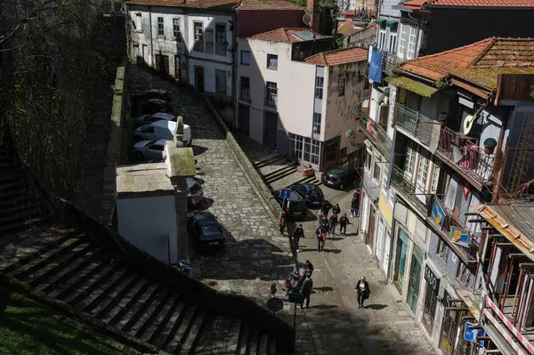 Uitzicht Barrio Barredo Het Historische Centrum Van Porto April 2024 — Stockfoto