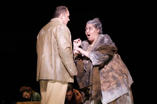 Les Acteurs Produisent Lors Présentation Opéra Juan Jose Théâtre Zarzuela — Photo