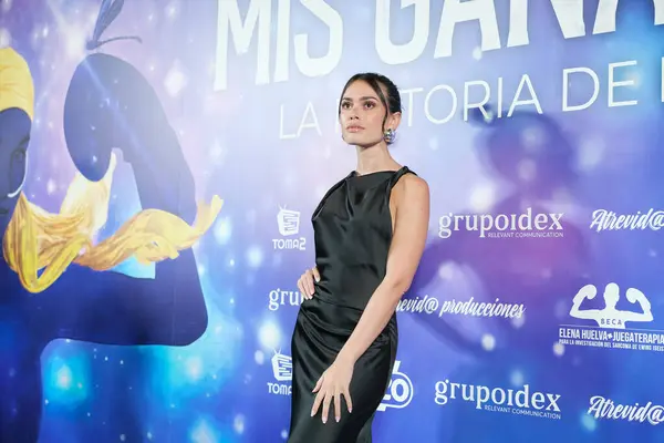Isabel Ramos Attends Madrid Premiere Mis Ganas Ganan Cine Palacio — Stock Photo, Image