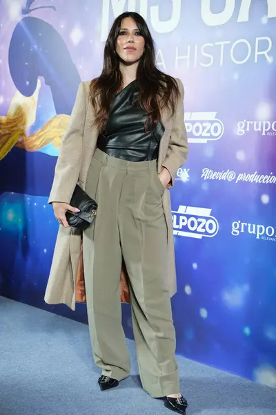 Nika Attends Madrid Premiere Mis Ganas Ganan Cine Palacio Prensa — Stock Photo, Image