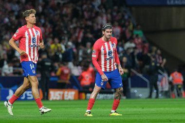 Atletico de Madrid 'den Rodrigo De Paul, UEFA Şampiyonlar Ligi sırasında Madrid ve Borussia Dortmund arasında, 10 Nisan 2024 tarihinde Madrid' de İspanya 'nın başkenti Madrid' de mücadele etti.. 