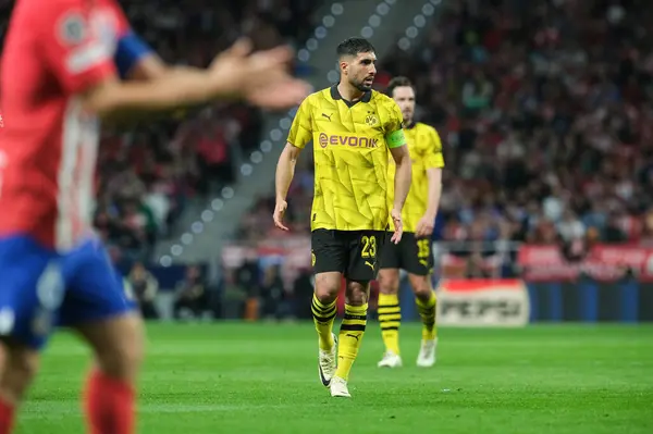 Emre Can Borussia Dortmund Uefa Champions League Mellan Madrid Och — Stockfoto