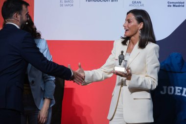 İspanya Kraliçesi Letizia, İspanya 'nın Madrid kentinde 7 Mayıs 2024 tarihinde Real Casa de Correos' ta düzenlenen 