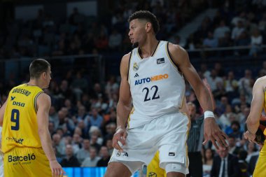 Real Madrid 'den Edy Tavares, Liga Endesa ACB' nin Real Madrid ile Gran Canaria arasındaki çeyrek final maçında 15 Mayıs 2024 tarihinde İspanya 'nın başkenti Madrid' de oynanmıştır.