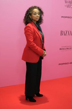 Julissa Reynoso attend the photocall of the Thyssen BAZAAR `Women in Art' award gala at the Thyssen-Bornemisza museum in Madrid, May 20, 2024, Spain clipart