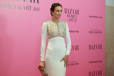 Nieves Alvarez, 20 Mayıs 2024 'te Madrid' deki Thyssen-Bornemisza Müzesi 'nde düzenlenen Thyssen BAZAAR' daki Kadınlar ödül galasına katıldı.