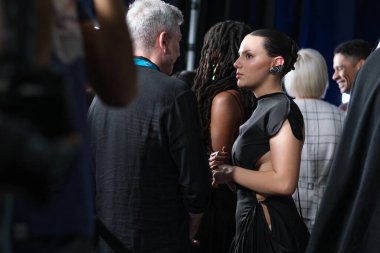 Aktris Dafne Keen, 30 Mayıs 2024 tarihinde İspanya 'nın Madrid kentinde Callao Sineması' nda düzenlenen 