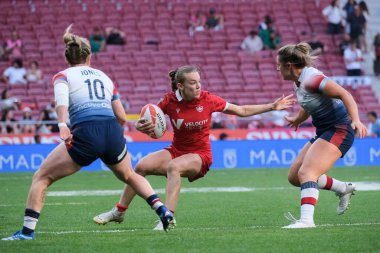 HSBC Rugby SVNS Serisi maçı 1 Haziran 2024 tarihinde İspanya 'nın Madrid şehrinde Civitas Metropolitano Stadyumu' nda oynandı.