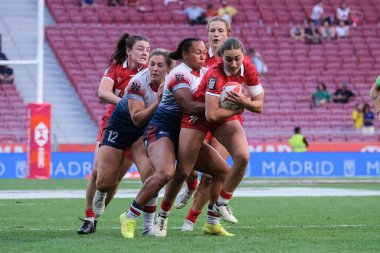 HSBC Rugby SVNS Serisi maçı 1 Haziran 2024 tarihinde İspanya 'nın Madrid şehrinde Civitas Metropolitano Stadyumu' nda oynandı.
