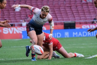 HSBC Rugby SVNS Serisi maçı 1 Haziran 2024 tarihinde İspanya 'nın Madrid şehrinde Civitas Metropolitano Stadyumu' nda oynandı.