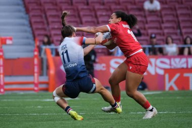 HSBC Rugby SVNS Serisi maçı 1 Haziran 2024 tarihinde İspanya 'nın Madrid şehrinde Civitas Metropolitano Stadyumu' nda oynandı.
