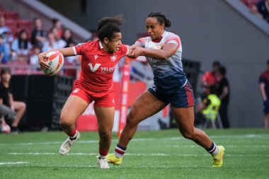 HSBC Rugby SVNS Serisi maçı 1 Haziran 2024 tarihinde İspanya 'nın Madrid şehrinde Civitas Metropolitano Stadyumu' nda oynandı.