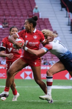 HSBC Rugby SVNS Serisi maçı 1 Haziran 2024 tarihinde İspanya 'nın Madrid şehrinde Civitas Metropolitano Stadyumu' nda oynandı.