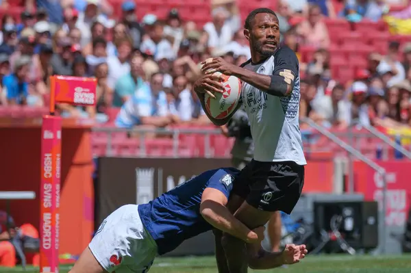 stock image the HSBC Rugby SVNS Series match played between  at Civitas Metropolitano stadium on June 02, 2024 in Madrid, Spain