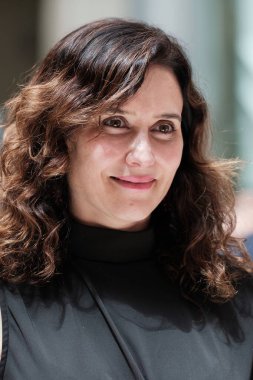 Madrid Topluluğu başkanı Isabel Daz Ayuso, 4 Haziran 2024 tarihinde Madrid 'de Real Casa de Correos' ta Legans Spor Kulübü 'nün resepsiyonunda.