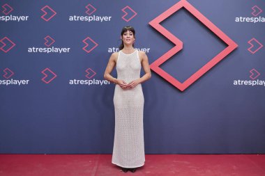Eva Ugarte, İspanya 'nın Madrid şehrinde 3 Haziran 2024 tarihinde Atresplayer 5.. 