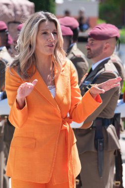 İkinci Başkan Yardımcısı Yolanda Diaz, 13 Haziran 2024 tarihinde İspanya 'nın Madrid kentinde, Moncloa kompleksindeki Türkiye Cumhuriyeti Devlet Başkanı ile yaptığı görüşmede,